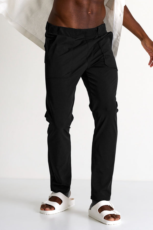 Shan Signature Straight-cut casual pants